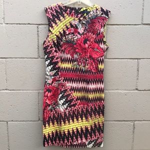 French Connection printed dress with stretch